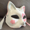 Masque Amour en rose et gris – Image 2