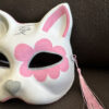 Masque Amour en rose et gris – Image 3