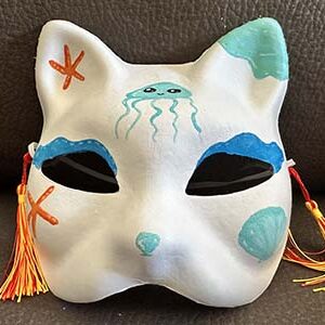 Masque Méduses et étoiles de mer