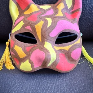 Masque Flaques en rose